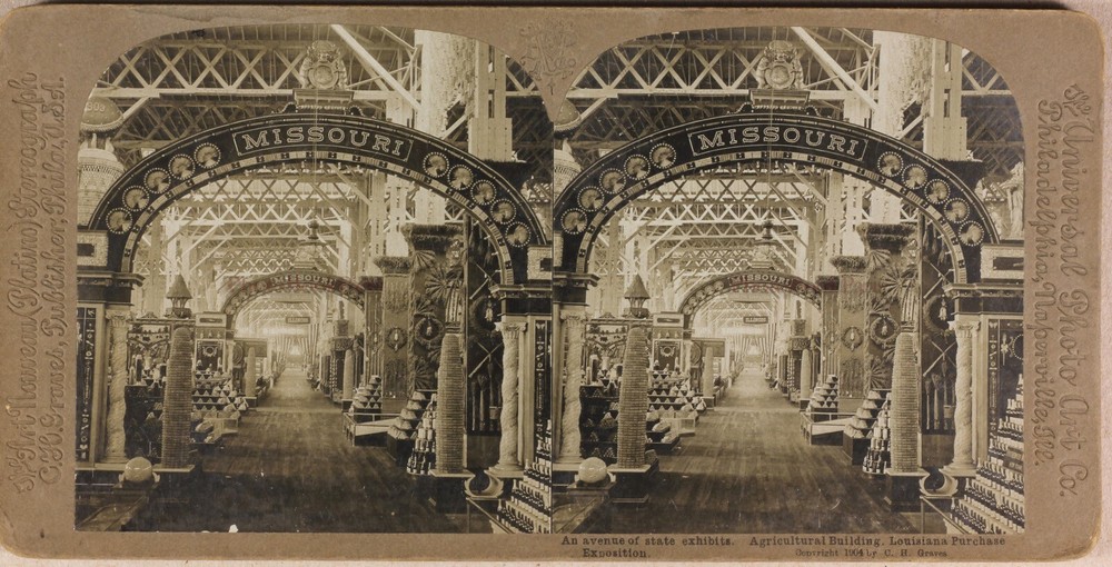 USA Louisiana Purchase Exposition Missouri Photo Stereo 1904