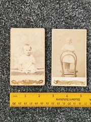 CDV Photo Children, 1908. Child. Girl. Vintage photo of a girl. 2