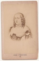 CdV photo Anne d’Autriche Anna of Austria around 1880! (F2222