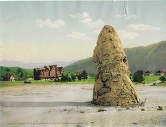 Frank Jay Haynes / Liberty Cap Mammoth Hot Springs Yellowstone Park 1902 53444