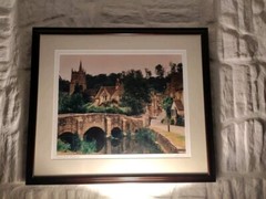 John Scanlan, “Castle Combe” In The Cotswolds, England Fine Art Photograph
