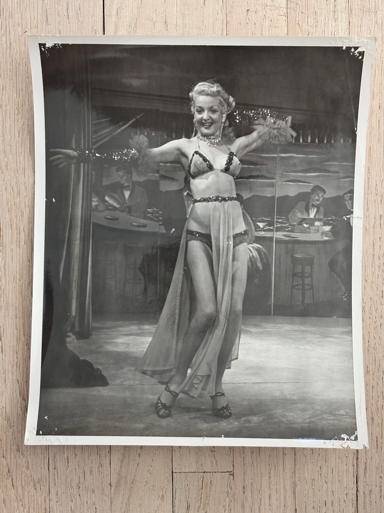 Vintage Original Street of Blues Barbara Los Angeles Burlesque History Photo