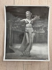 Vintage Original Street of Blues Barbara Los Angeles Burlesque History Photo