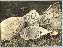 c 1900 1972 Edward Curtis American Indian Baskets & Other Weavings Photo 16X20