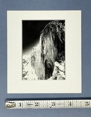 Ansel Adams Gallery Show Announcement Card – Monolith Half-Dome Yosemite Valley