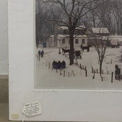 VTG Signed Number184/500 Bill Coleman Photograph AMISH No. 310 January’s Wedding