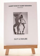 RueBoisLeVent 1971 DARKROOM SCULPTURE B&W PRINT by Guy Le Baube