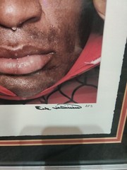 Anderson Silva Autographed «Spiderman Lives» Fine Art By Eric Williams AP #3