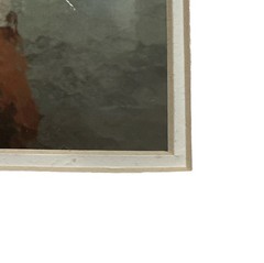 John Galbo Signed Photo Graphics Strong Breeze Depicts Motion Woman Dress Waves