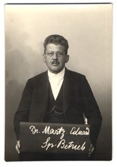 4 photographs Tamm, Dr. Eduard Martz co-founder of Marabuwerke GmbH