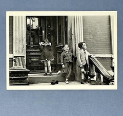 Halloween NYC 1942 Art Print Card Photo By Helen Levitt Fotofolio 4”x6” Masks
