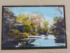 Wallace Nutting Miniature Colored Photograph