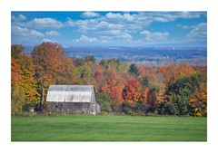 Wooden Barn With Fall Colors C, High Resolution Image, Many Formats, TV Art