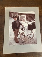3 1970’s JAMES GITLITZ Original Photographs Children & Carriage – Gondola – Cafe