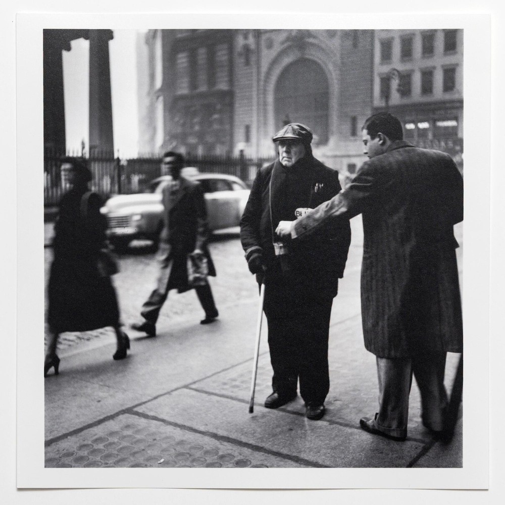 SIGNED ELLIOTT ERWITT Photo – Rare Magnum Square Print Hand Signed – 6 x 6″