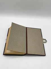 * ANTIQUE PHOTO ALBUM VICTORIAN PHOTOGRAPH ANTIQUE GOLD CUT 80 PHOTOS
