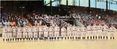 1922 Detroit Tigers 4×12 Panoramic Team Print-FREE SHIPPING