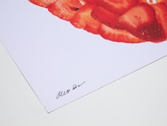 A Strawberry – 17″ x 22″ Fine Art Photography Print – Artistic Food Photography