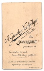 Photograph A. Gieseler Nachf., Ingolstadt, Milky Way 14, soldier in uniform