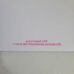 Marilyn Monroe George Barris Last Collection Weston Limited Numbered Photo Set