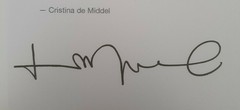 CRISTINA DE MIDDEL – SIGNED PHOTO – MAGNUM SQUARE PRINT LIMITED EDITION