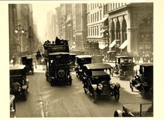 Mercedes Autobus, NYC 1912 Fotofolio Art Photo Print Card By Karl Struss 4”x6”