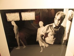RARE FRAMED 16X20 VINTAGE 1992 PHOTOGRAPH PHOTO GEORGE SEGAL BY SEBASTIANO PIRAS
