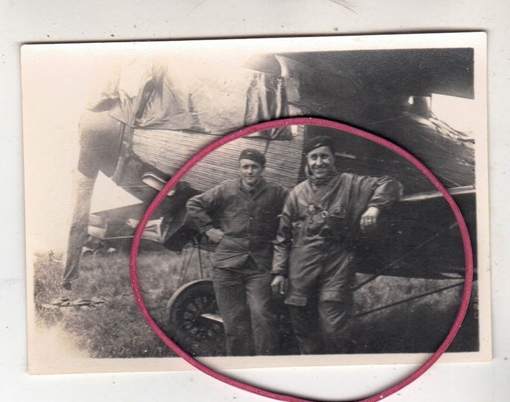 PHOTO PHOTO AIRCRAFT BREGUET BR 19 WITH CREW