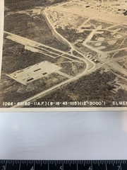 1943 WWII Real Photo Elmendorf Field, Alaska 9” x 7”, U.S. Army Air Corps