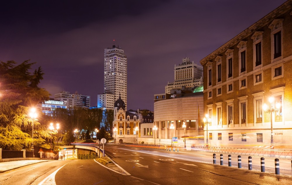 Digital Image Photo Picture Wallpaper Background Desktop Night View Spain