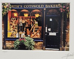 North’s Cotswold Bakery, England by Luciano Hand-Signed & #/250 Photo Print