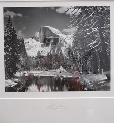 ANSEL ADAMS, (American, 1902-1984), Half Dome, Merced River, Winter