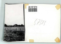 40137574 – 4775 Herzfeld Meadows and Church Photo 10 x 15 cm OK Scan Warped