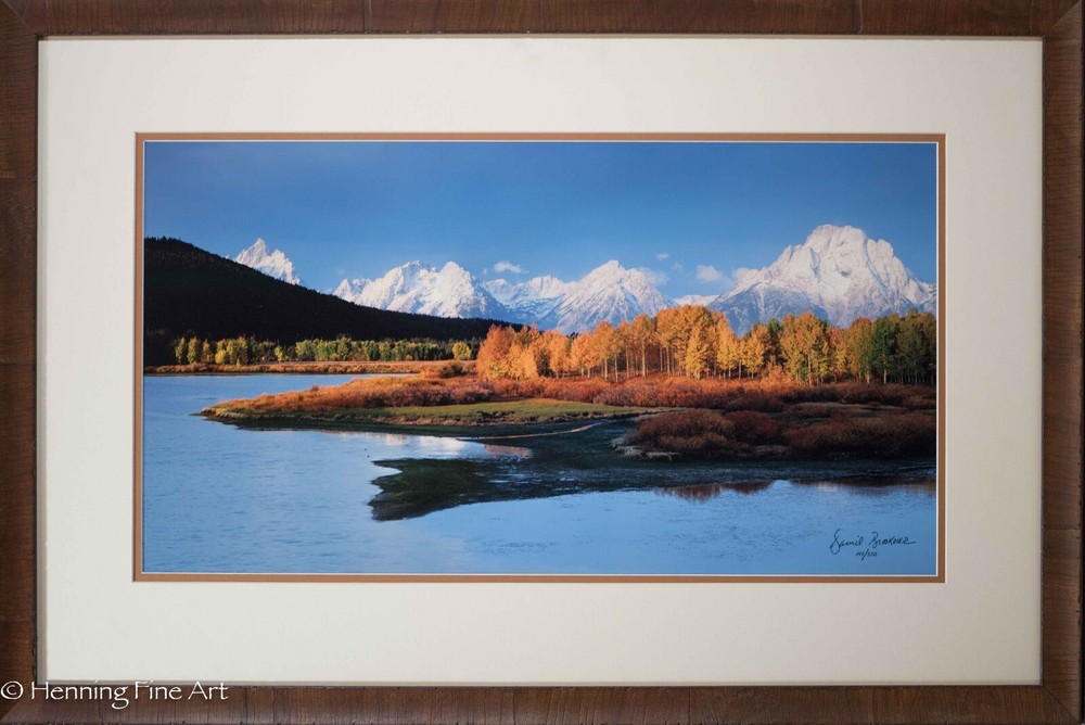 Stunning David Brookover Limited Edition Photograph Landscape Grand Teton, FINE!