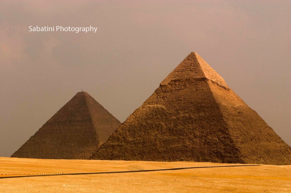 The Pyramids, Gaza, Egypt 11 x 14 Print Metallic Paper