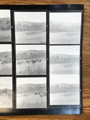 NEWLY FOUND! Hendrickson PHOTO Contact Sheet Proof & Negatives RESTING PLATOON