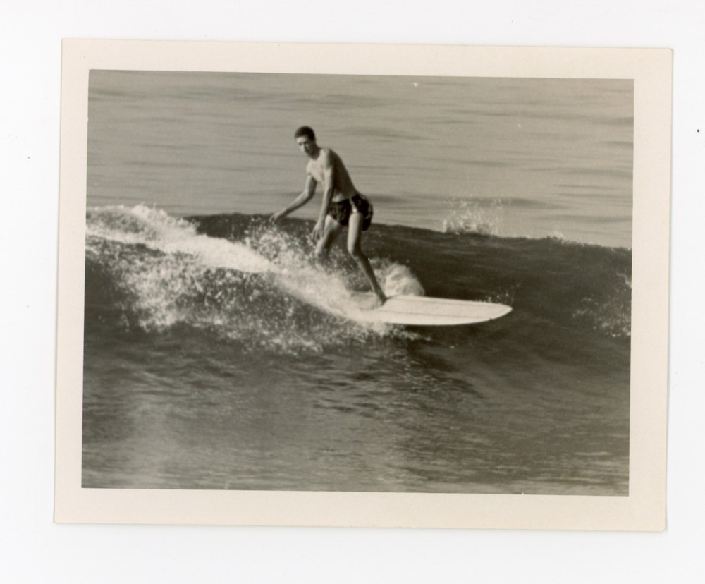 California Surfing Snapshot Photo 1960 Waves Ocean Water SoCal Surfer