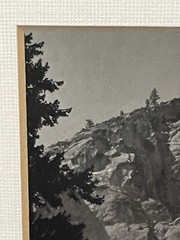 Waterfall LANDSCAPE BLACK AND WHITE PHOTOGRAPHY BY ANSEL ADAMS 10” Tall