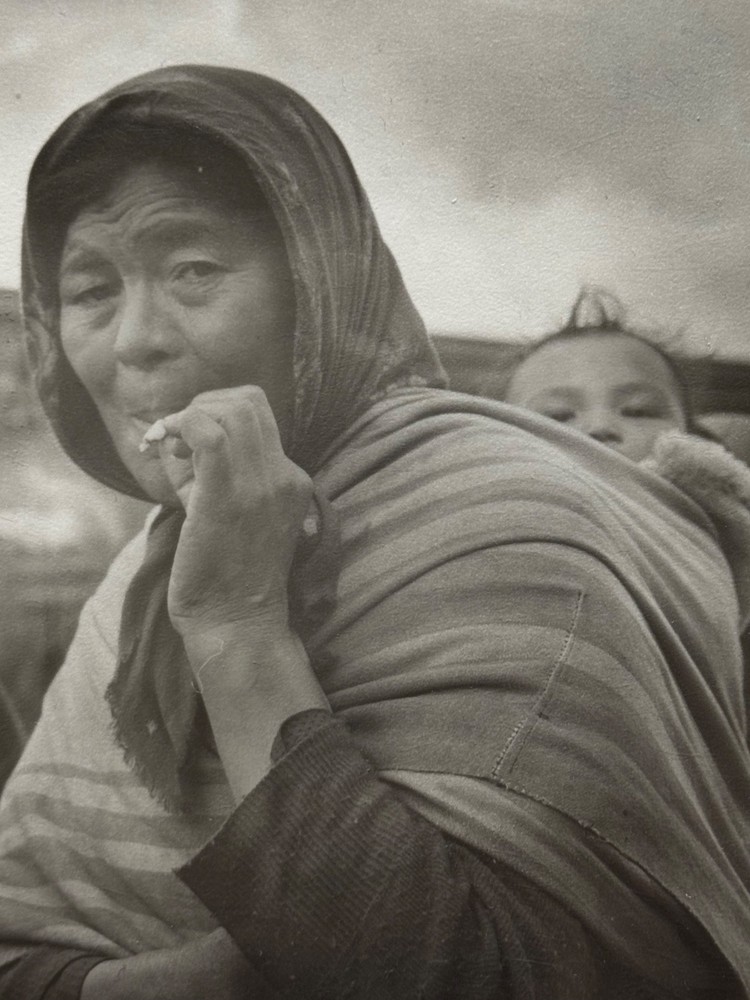 VIVIAN MAIER Original Photograph Native Canadian Woman & Child RARE Documentary