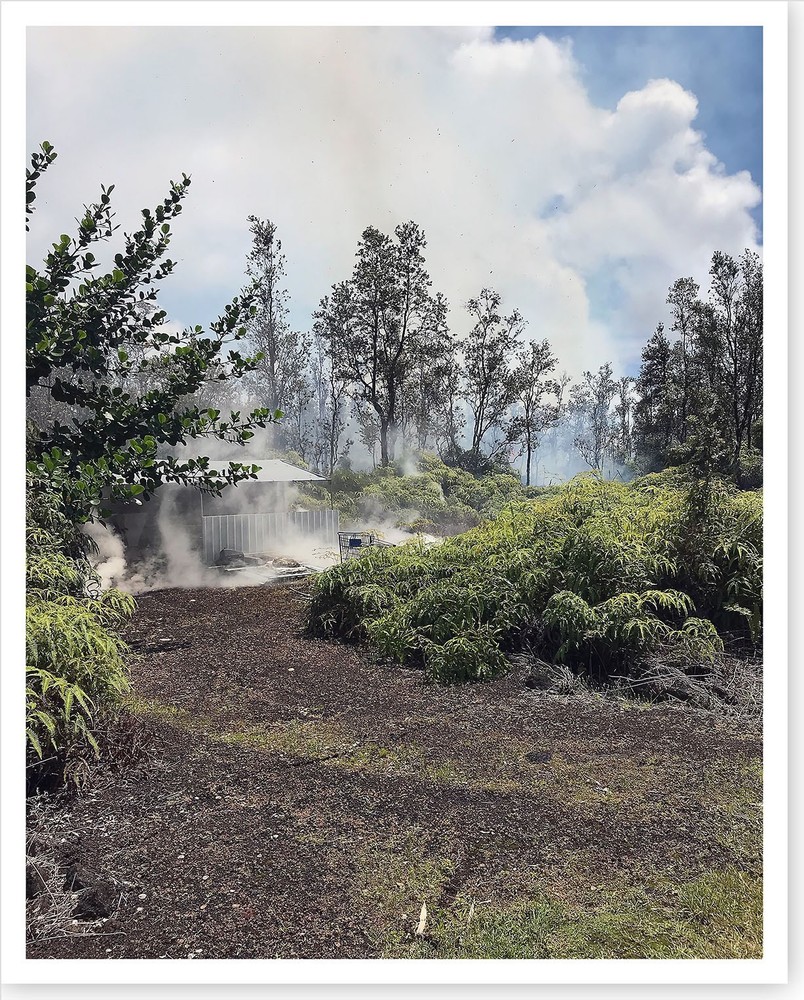 Kilauea Volcano Hawaii Fissure 4 Steam 2018 Silver Halide Photo