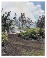 Kilauea Volcano Hawaii Fissure 4 Steam 2018 Silver Halide Photo
