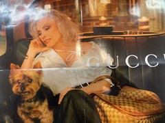 NAN GOLDIN Debbie Harry GUCCI BLONDIE ad poster LARGE Photography Fan RARE