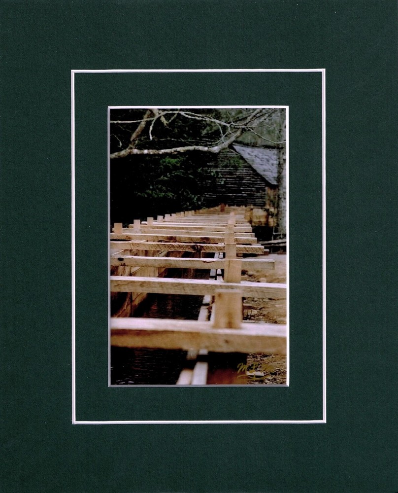 Millrace 4×6 Photo in Unframed 8×10 Matted Print with COA and Signed by Artist