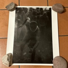 Photograph Silver Gelatin Print Janine Gordon 16″x20″ B/W Mosh Pit Dusty Pit