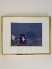Bill Coleman “Family” Framed Amish #208 263/450 Pencil Signed Photography /r