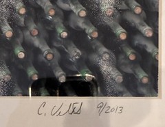 VINO, by C. Velas 9/2013 Photograph Wall Art Print, Wine Home/Restaurant Decor