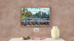 Xochimilco Boats, High Resolution Image, Many Formats, TV Art