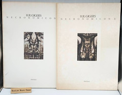 H.R.GIGER’S NECRONOMICON Ⅰ Ⅱ Set Art Book 1992 First Edition Used Rare From JP