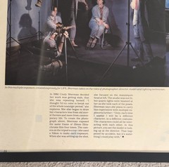 Cindy Sherman LIFE Magazine Framed Print 10×13 Camera at Work Photography