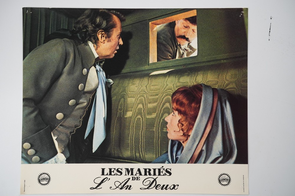 Photo Cinema Lobby Cards The Married Of The Year Two 22X28Cm 1970 Marlène Jobert